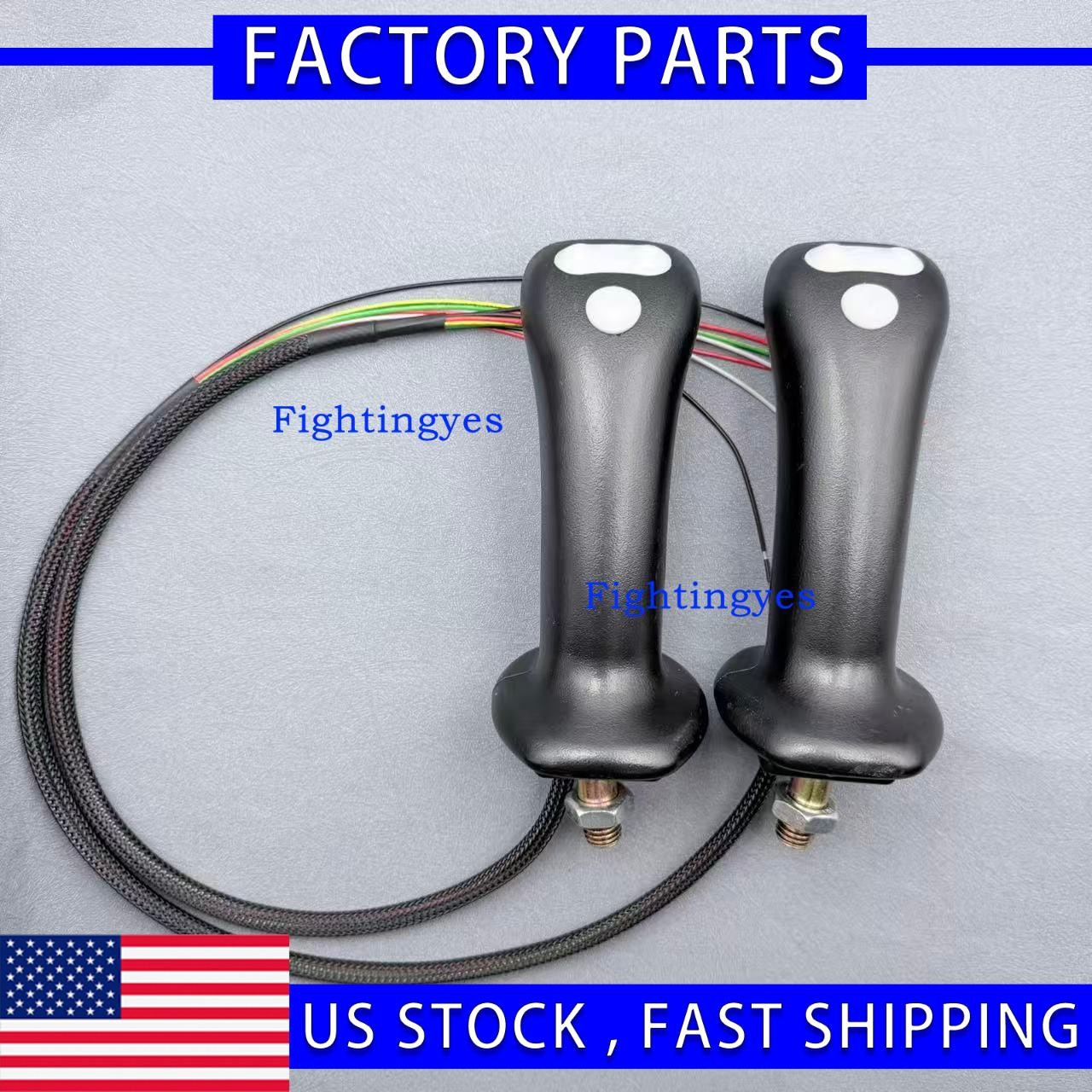1 Pair Left & Right For Rexroth Excavator Joystick Handle Controller