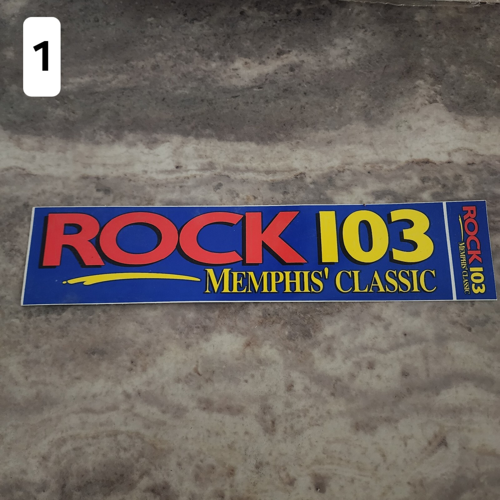 Classic ROCK 103, EAGLE, 96X Memphis Radio Station Stickers from 1980s-90s Era. Classic ROCK 103, EAGLE, 96X Memphis Radio Station Stickers from 1980s-90s Era.