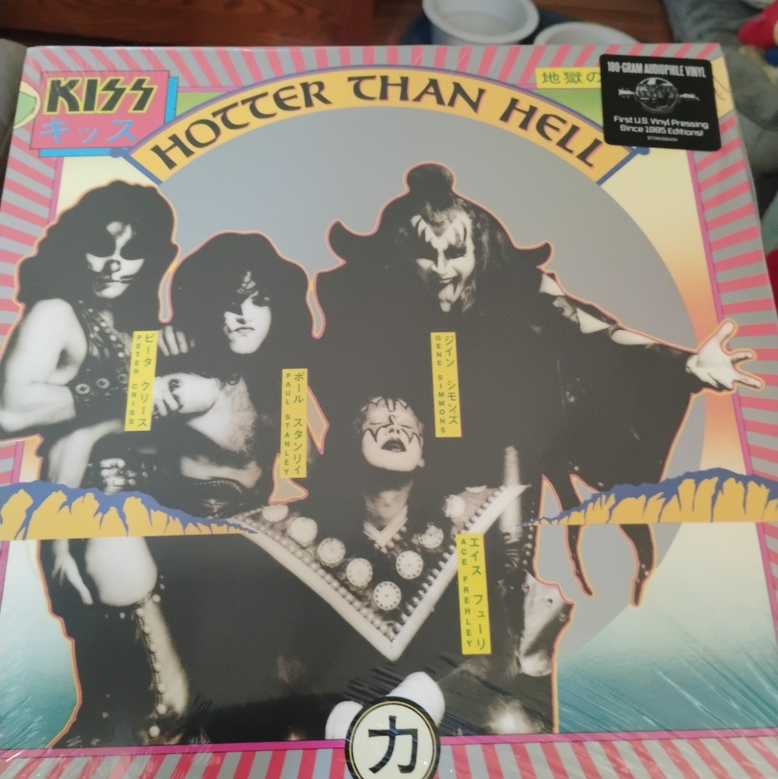 KISS HOTTER THAN HELL - 180-GRAM VINYL LP  
