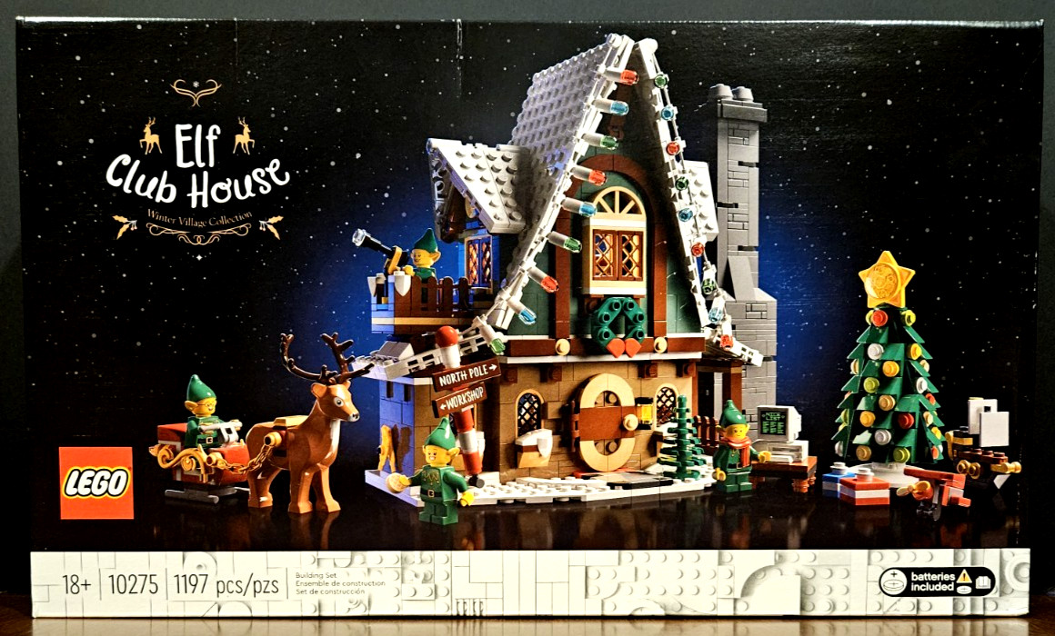 LEGO Icons Elf Club House (10275) New & Factory Sealed LEGO Icons Elf Club House (10275) New & Factory Sealed
