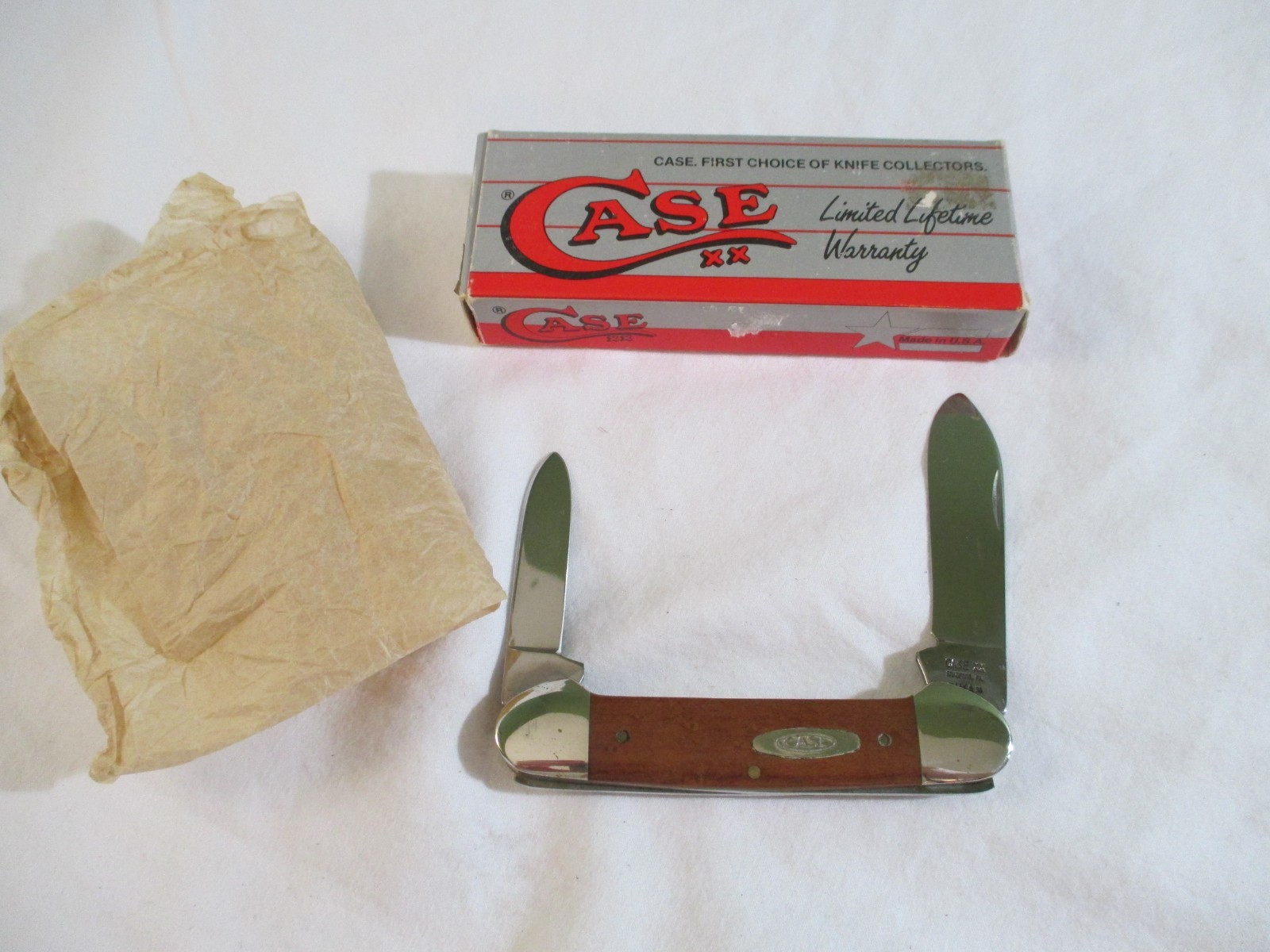 Case XX Vintage 1990-1993 Canoe Pocket Knife 72131 SS Case XX Vintage 1990-1993 Canoe Pocket Knife 72131 SS