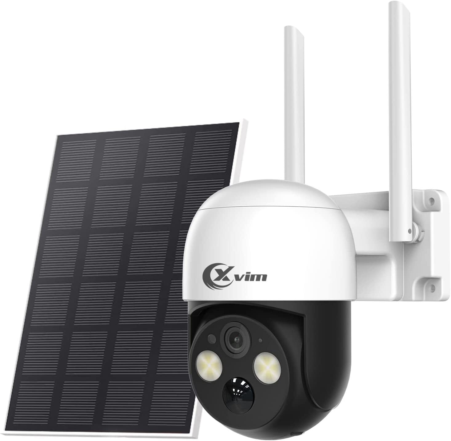 4MP Wireless Solar Powered Camera Outdoor WiFi 2.5K PTZ Home Security Camera