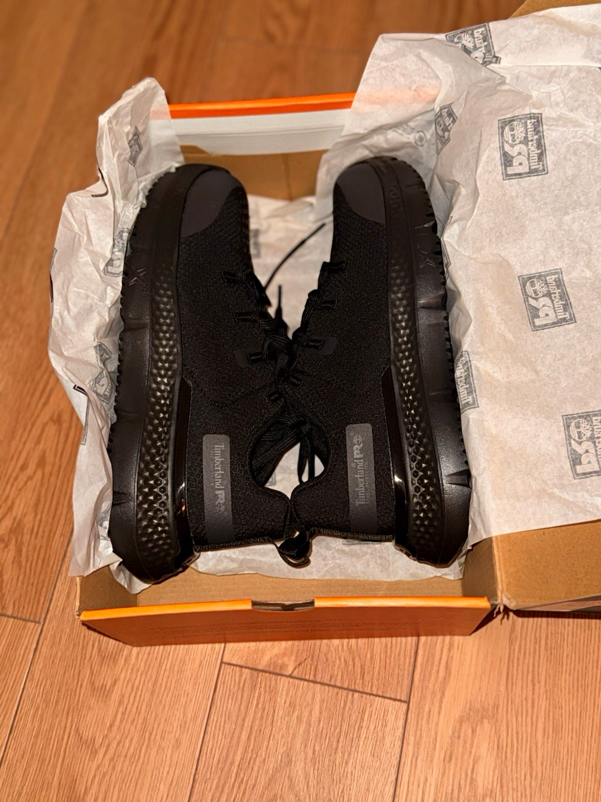 Timberland PRO Intercept Steel Toe Work Shoes Men's Size 7 Black New