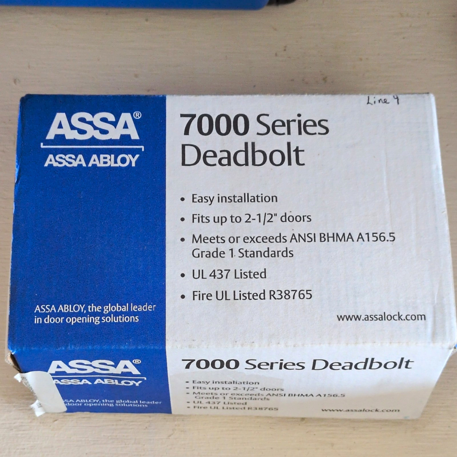 ASSA ABLOY 7000 Series Deadbolt ANSI Grade 1 ASSA ABLOY 7000 Series Deadbolt ANSI Grade 1
