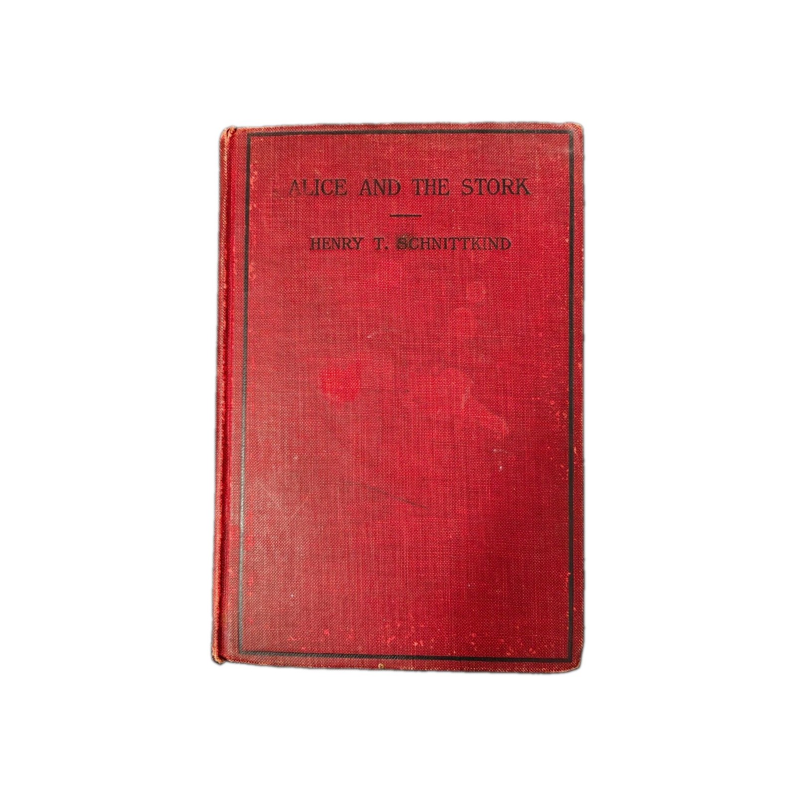 RARE 1915 Alice and the Stork Henry Schnittkind First Edition