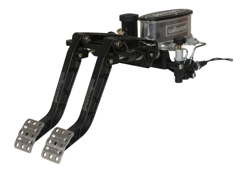 Wilwood Adjustable Tandem Pedal Assembly - Brake & Clutch, Forward Swing Mount