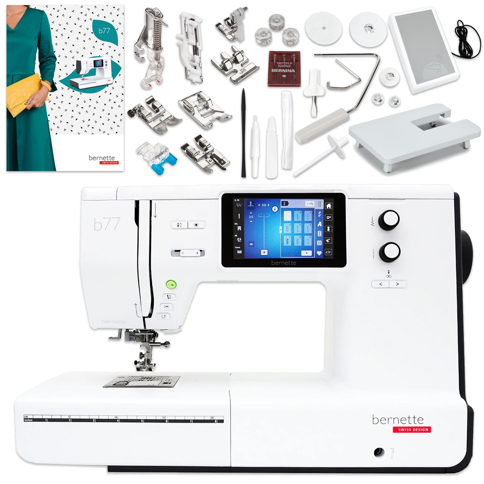 Bernette b77 Computerized Sewing and Quilting Machine