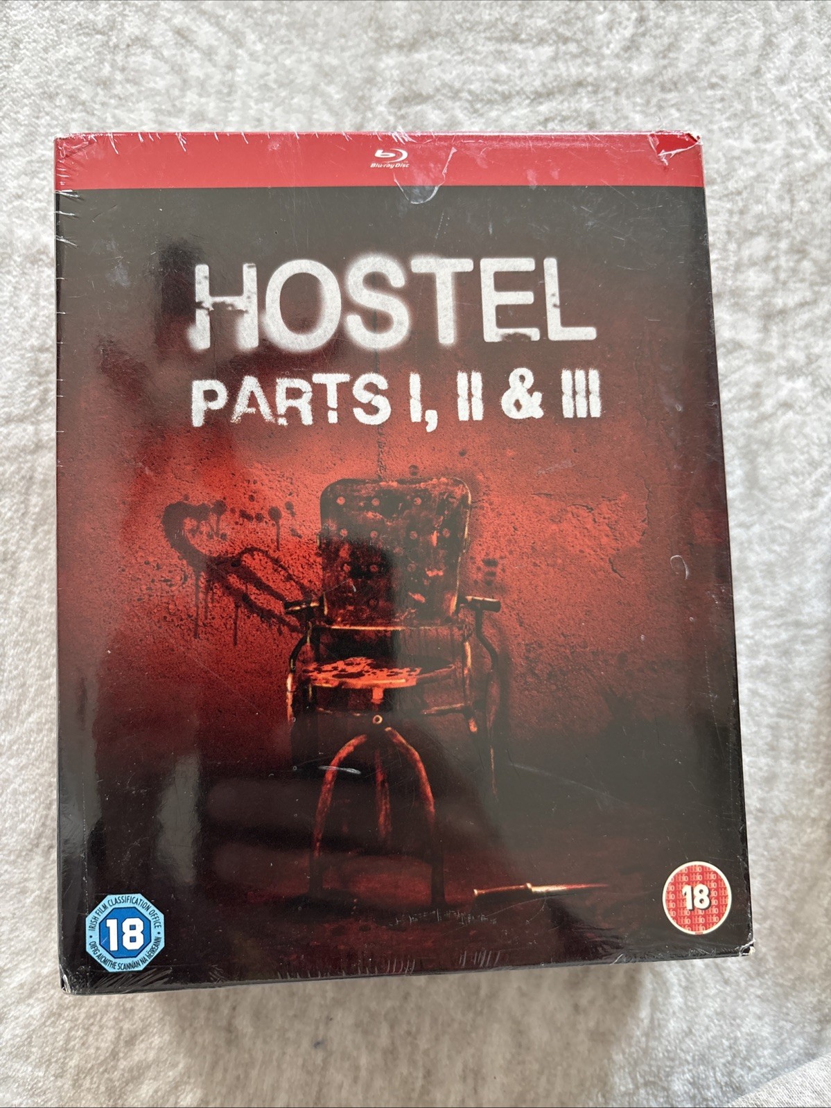 Hostel Part 1, 2 & 3 Blu-ray Trilogy 3-Disc Box Set Horror Cult Classic Movies