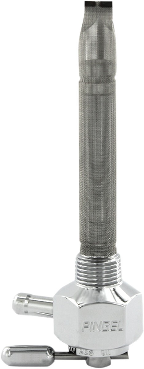 Pingel Power-Flo Petcock 90 Degree Outlet Forward Chrome 3/8 NPT Pingel Power-Flo Petcock 90 Degree Outlet Forward Chrome 3/8 NPT