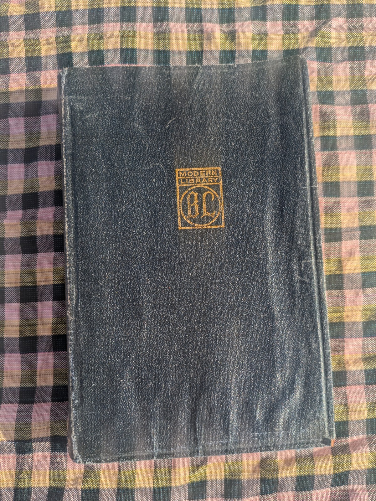 The Cabin Blasco Ibanez First Modern Library Edition Antique 1917 1919 Navy Gold