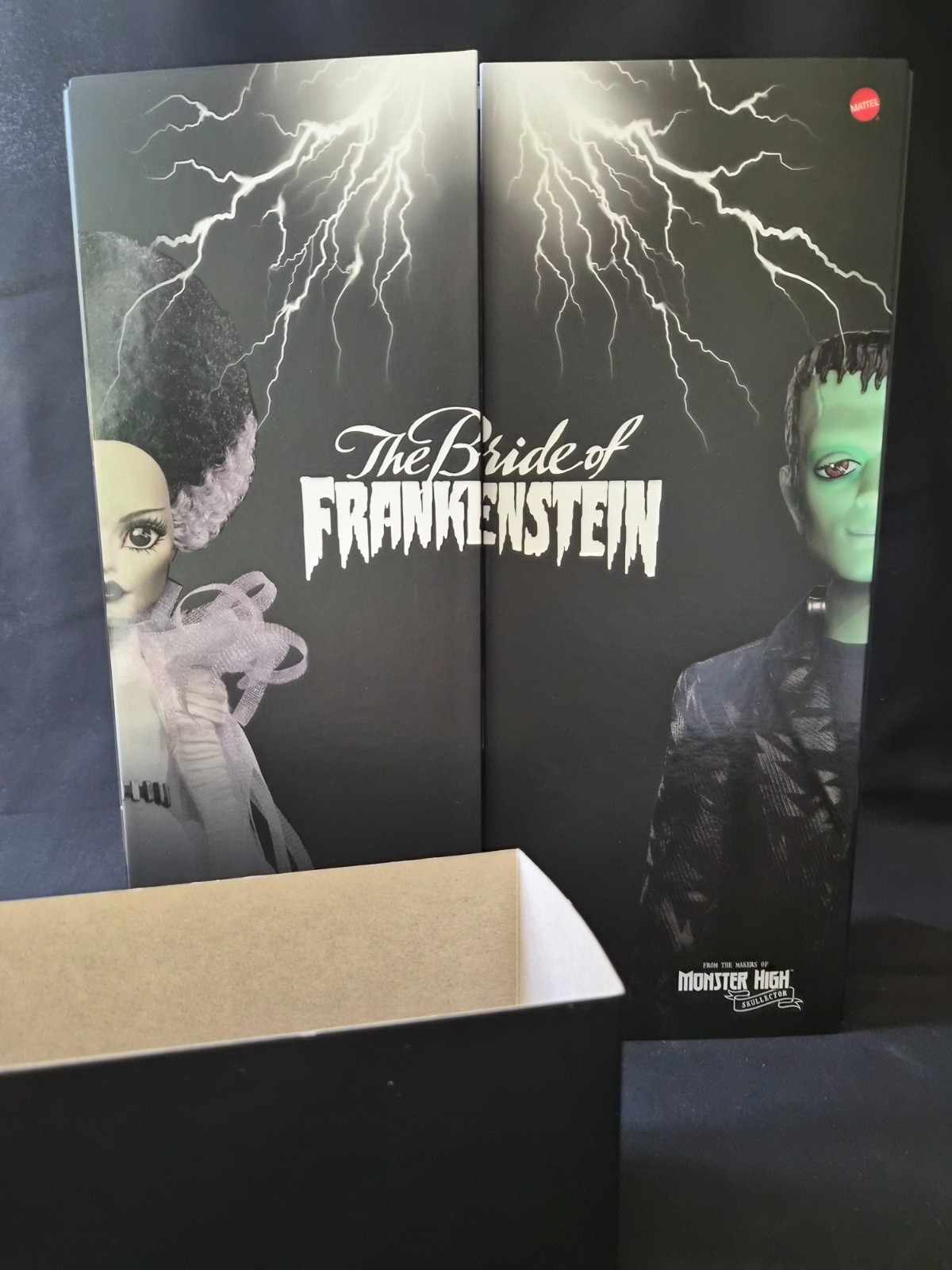 MONSTER HIGH SKULLECTOR/MATTEL CREATIONS BRIDE OF FRANKENSTEIN 2 DOLL SET NIB MONSTER HIGH SKULLECTOR/MATTEL CREATIONS BRIDE OF FRANKENSTEIN 2 DOLL SET NIB