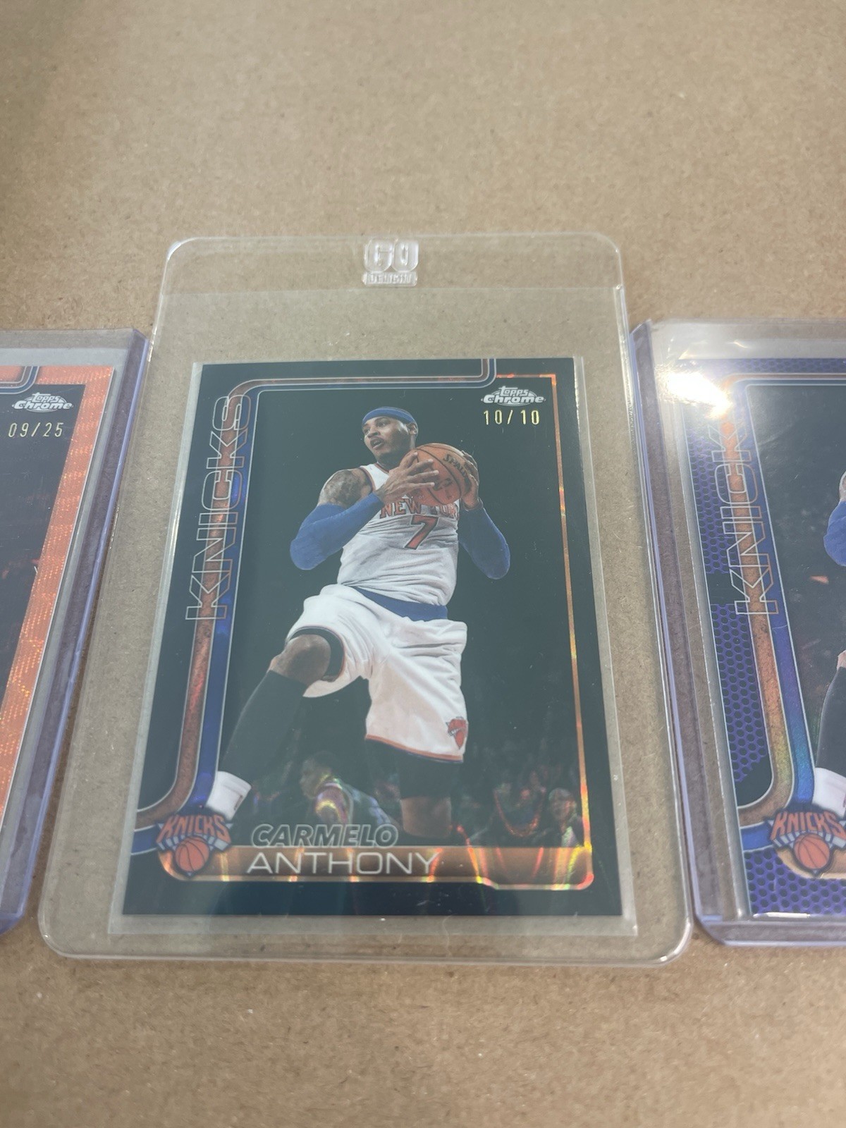 Topps Chrome Update Bookend 10/10 Carmelo Anthony Knicks #148 #285 Lot 9 Topps Chrome Update Bookend 10/10 Carmelo Anthony Knicks #148 #285 Lot 9