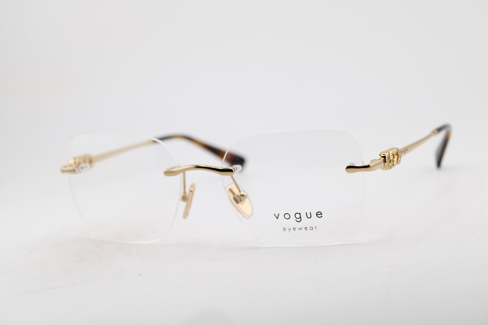NEW VOGUE EYEWEAR VO 4320-B 280 GOLD HAVANA CRYSTAL AUTHENTIC EYEGLASSES 53-17 NEW VOGUE EYEWEAR VO 4320-B 280 GOLD HAVANA CRYSTAL AUTHENTIC EYEGLASSES 53-17