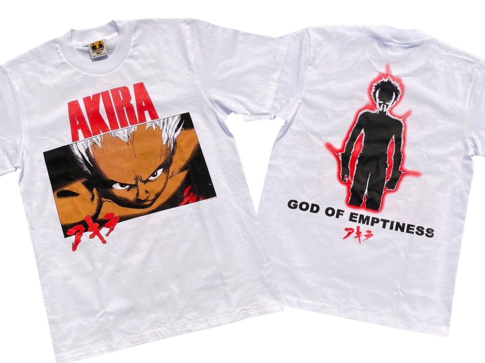 Vintage Akira Shirt Size XL Anime 80s Manga Japan White Single Stitch REPRINT Vintage Akira Shirt Size XL Anime 80s Manga Japan White Single Stitch REPRINT