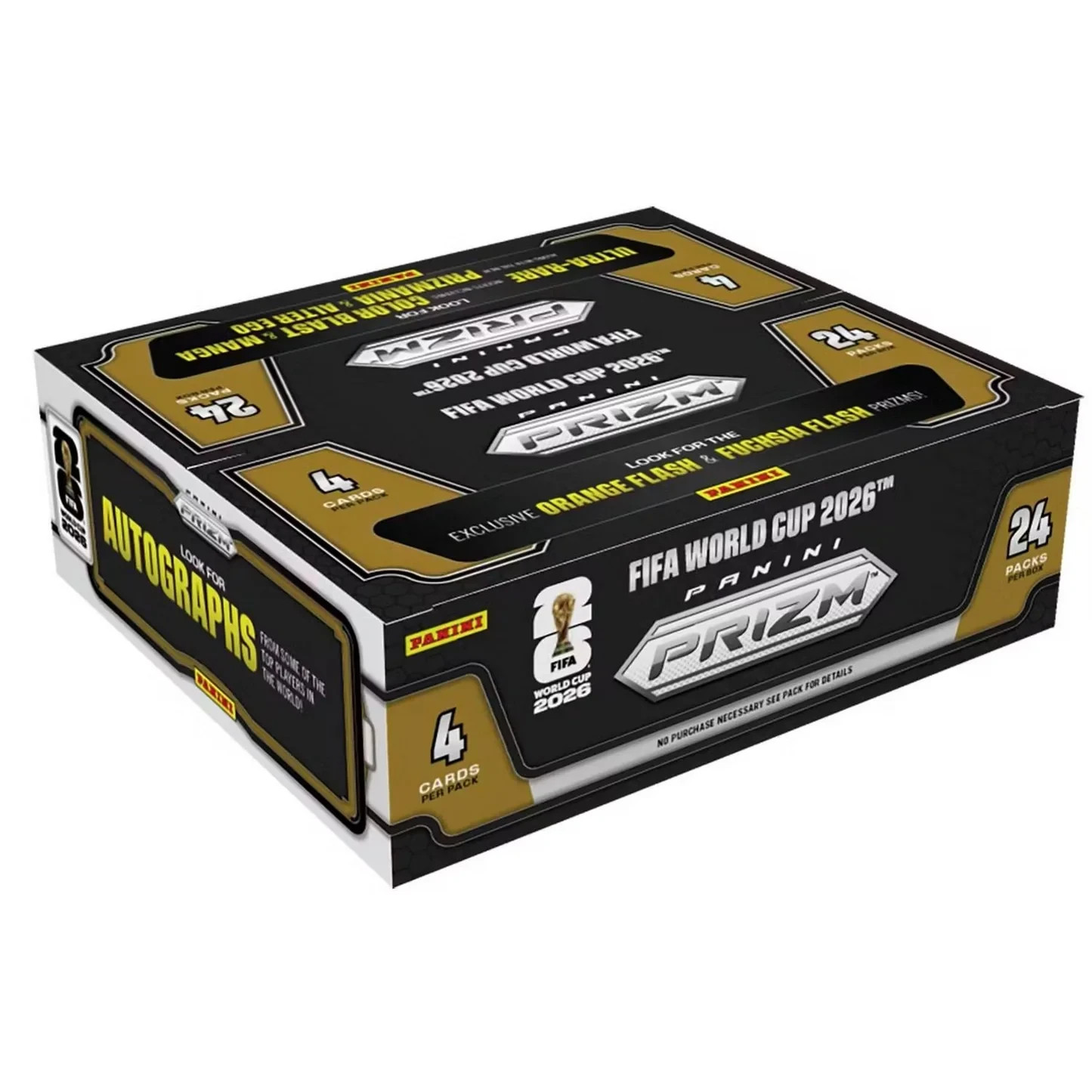 2026 PANINI PRIZM FIFA WORLD CUP SOCCER RETAIL BOX 24 PACKS BOX 2026 PANINI PRIZM FIFA WORLD CUP SOCCER RETAIL BOX 24 PACKS BOX