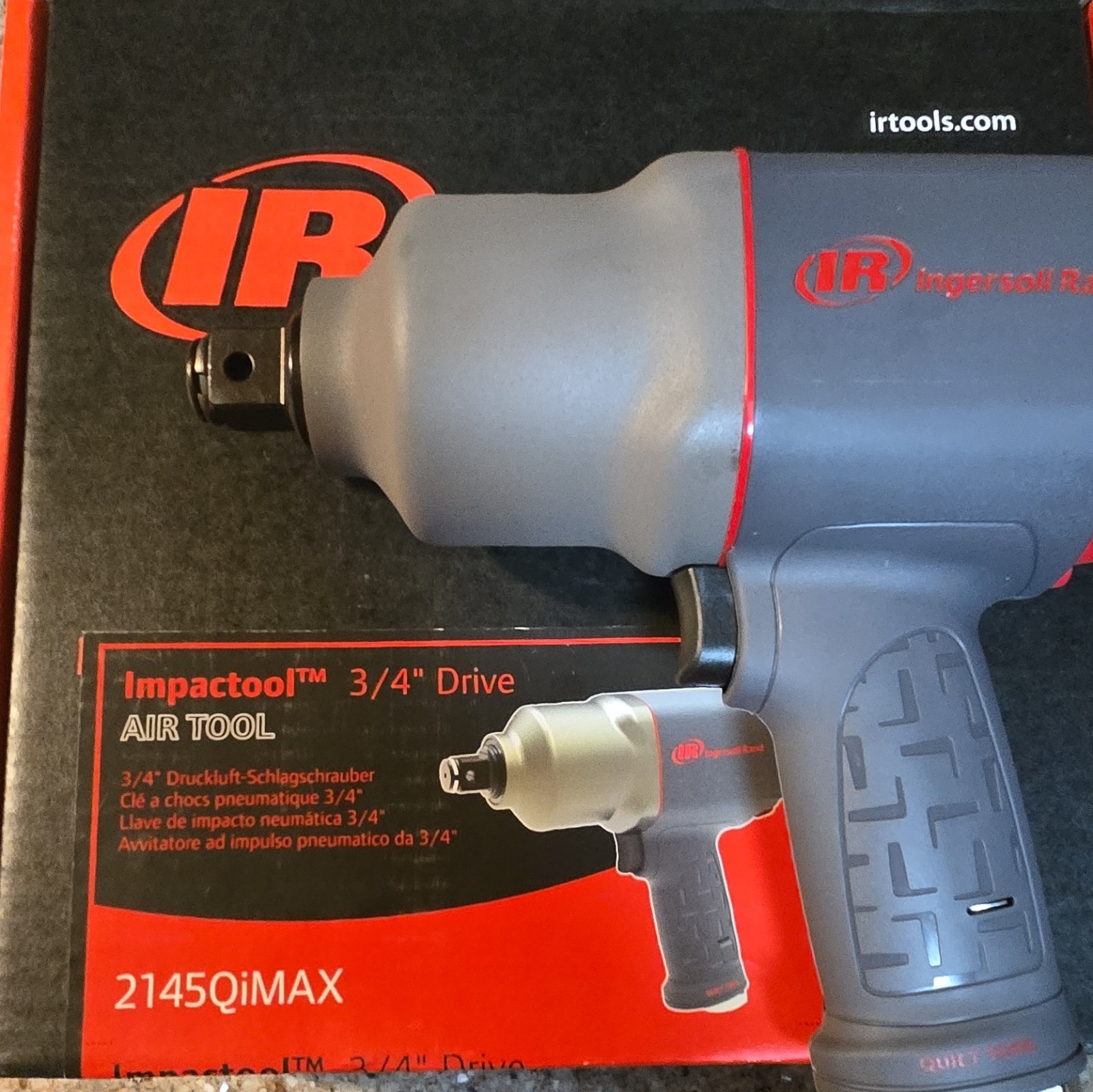 Ingersoll Rand 2145QIMAX Air Impact Wrench 3/4\