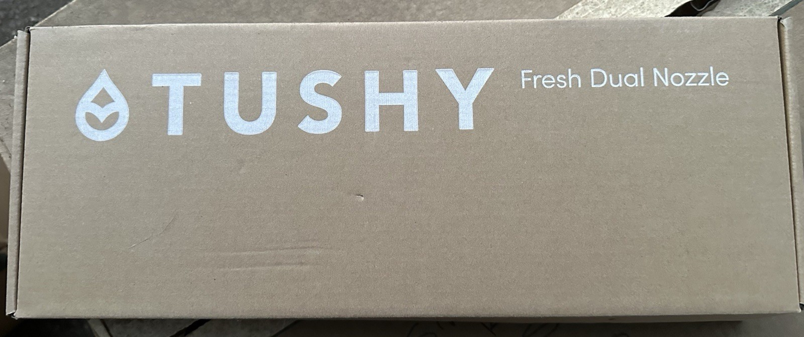 Tushy Fresh Dual Nozzle Brushed Nickel Knob