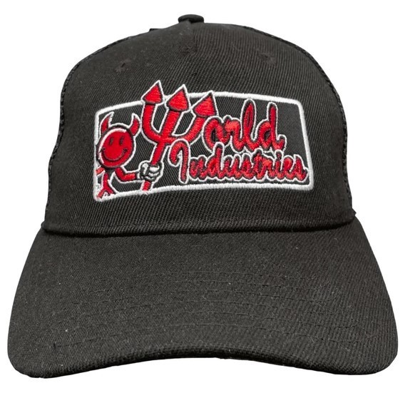 World Industries Boys Black Curved Bill Snapback Cap, Original, New With Tags World Industries Boys Black Curved Bill Snapback Cap, Original, New With Tags