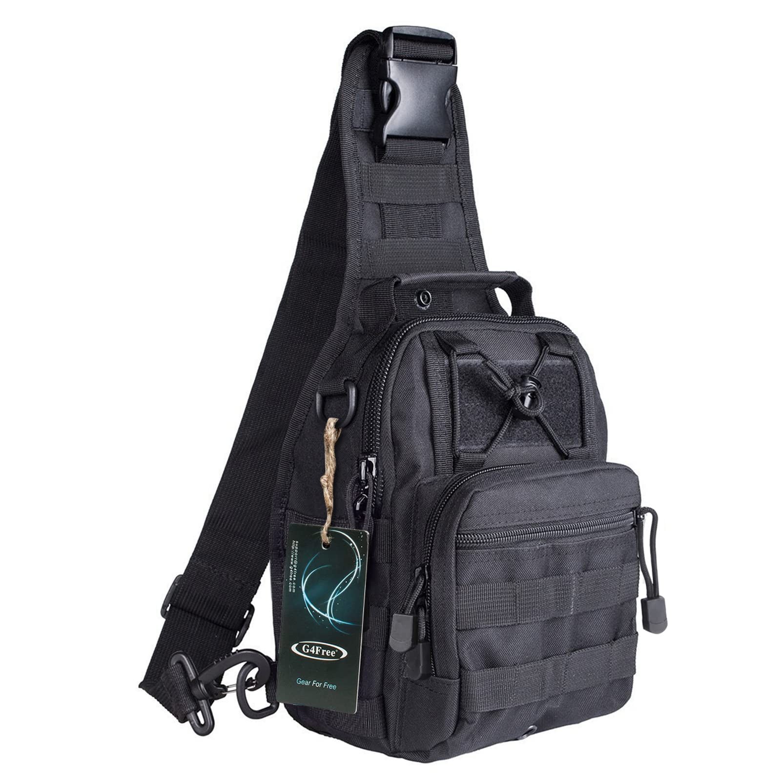 Mochila de Hombro Tactico Bolso Militar Bolsa Tactica Para Hombres Mujeres Negro Mochila de Hombro Tactico Bolso Militar Bolsa Tactica Para Hombres Mujeres Negro