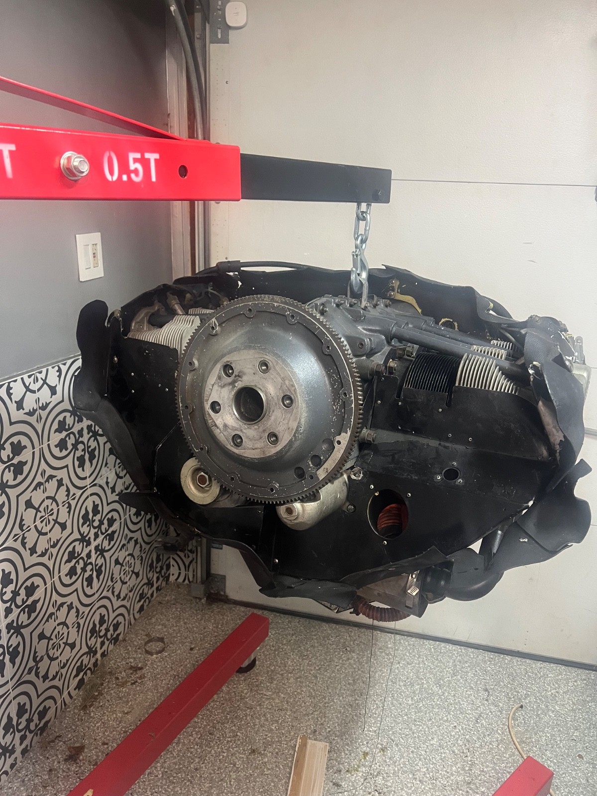 Lycoming O-360-A1AD Wide Deck Engine 180 H.P. Prop Strike Lycoming O-360-A1AD Wide Deck Engine 180 H.P. Prop Strike