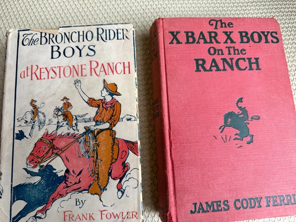 Lot of Two Vintage Boys Adventure books early 1900\'s Lot of Two Vintage Boys Adventure books early 1900\'s
