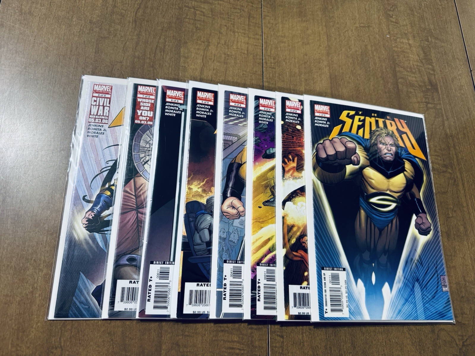 The Sentry #1-8 COMPLETE Set Marvel 2005 Romita Jr 1st Print VF/NM The Sentry #1-8 COMPLETE Set Marvel 2005 Romita Jr 1st Print VF/NM
