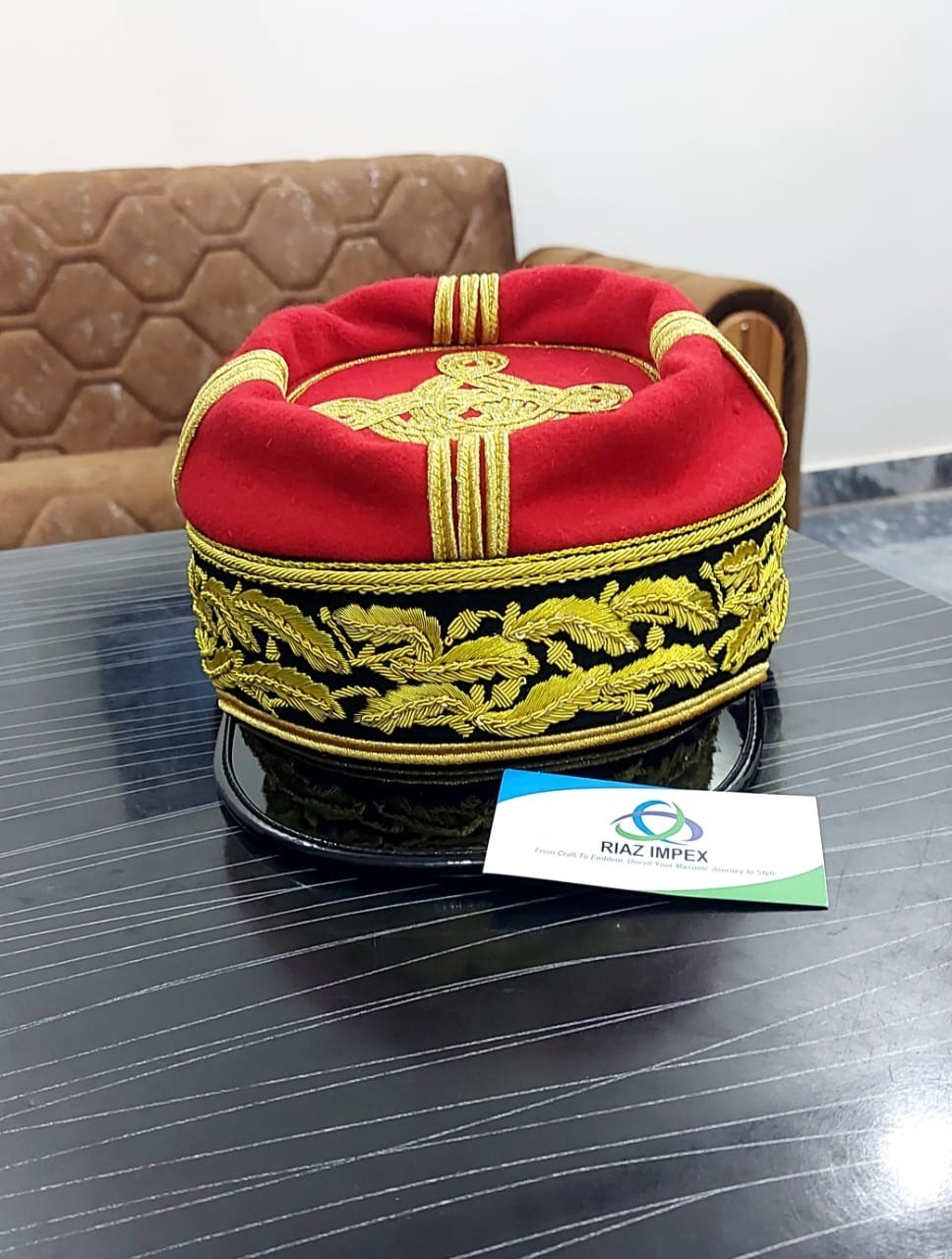 French Second Empire General Kepi 1850–1860 Replica Hat Cap