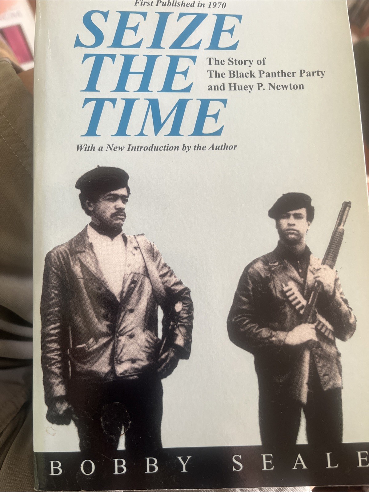 Seize The Time Signed By Bobby Seale