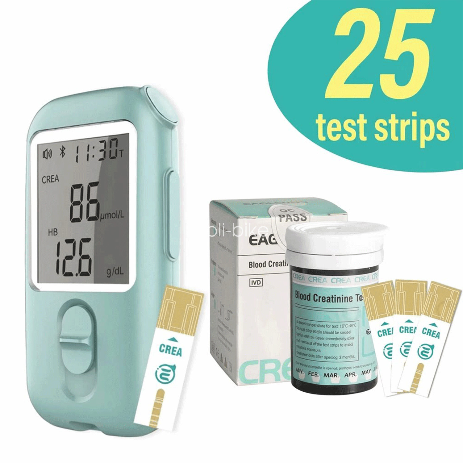 5 in1 Multifunctional Blood Creatinine Meter Creatinine Uric Acid Blood Glucose