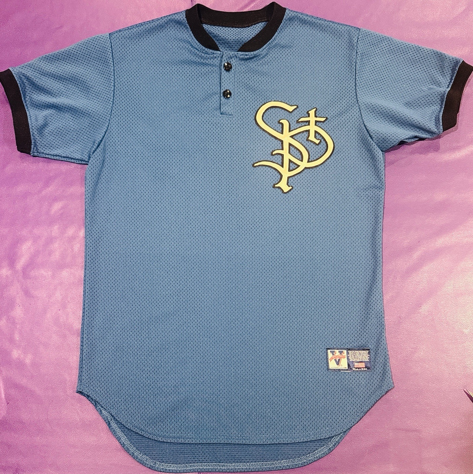 Game Worn Saint Paul Saints Minor League Baseball Jersey 42 Game Worn Saint Paul Saints Minor League Baseball Jersey 42