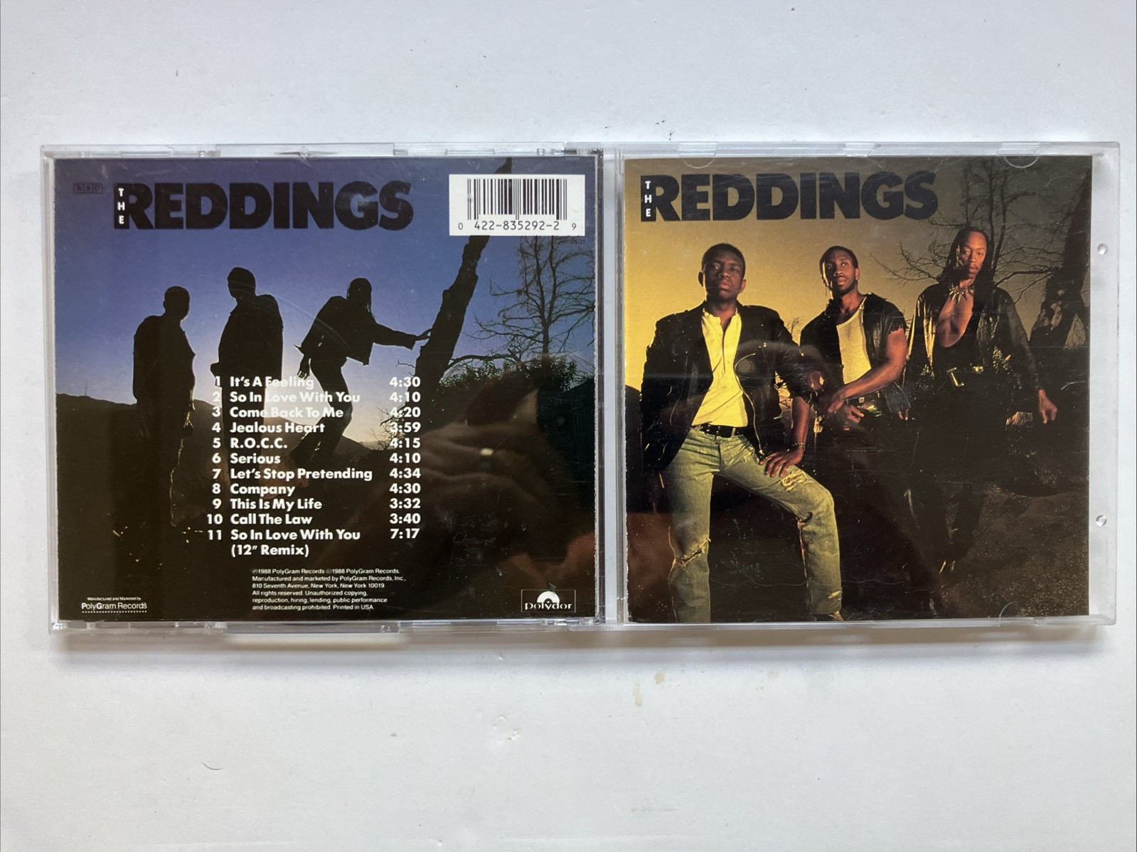 The Reddings- The Reddings CD - Polydor Records - Like New Condition