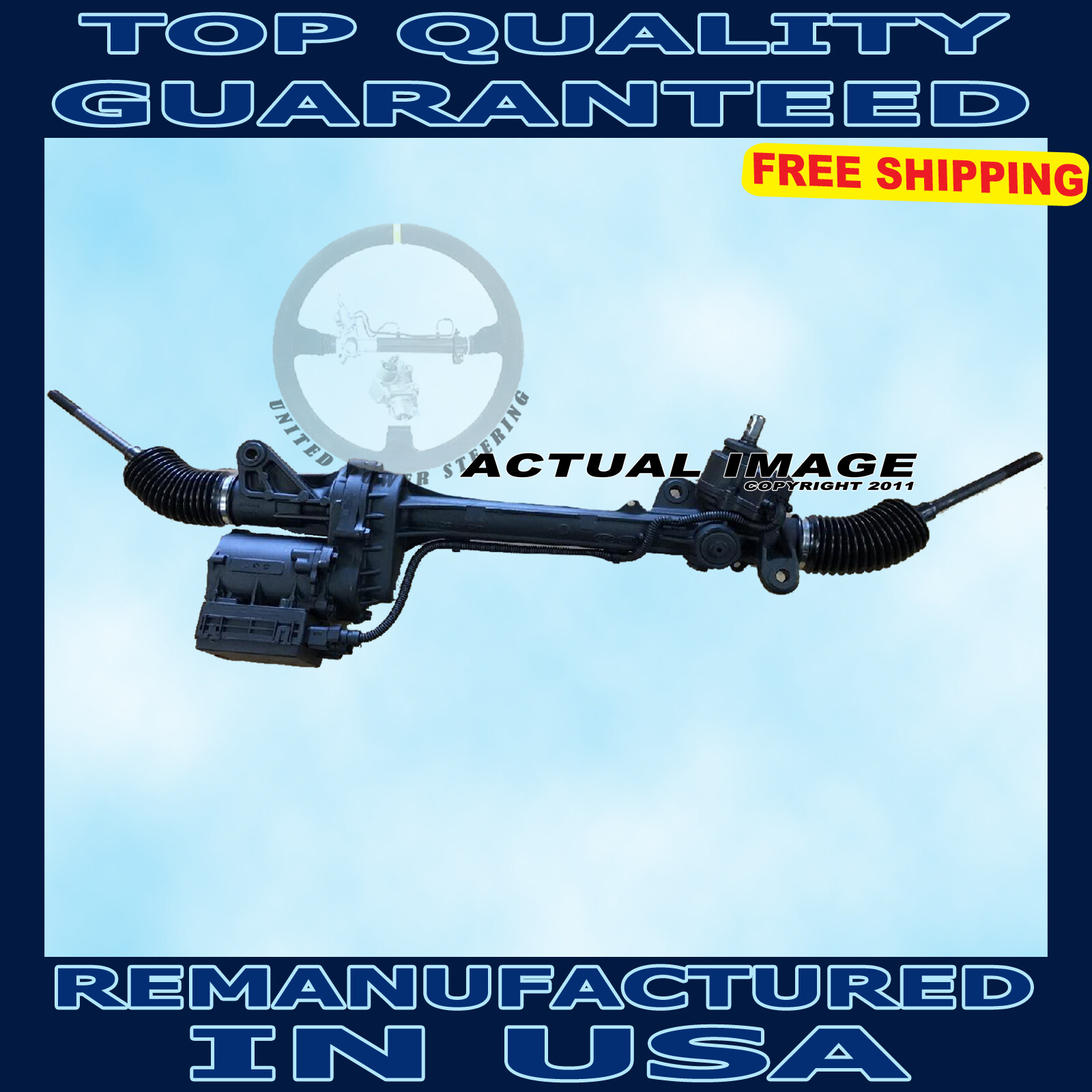 2018-2020  Genesis G80 Electric Power Steering Rack and Pinion Assembly