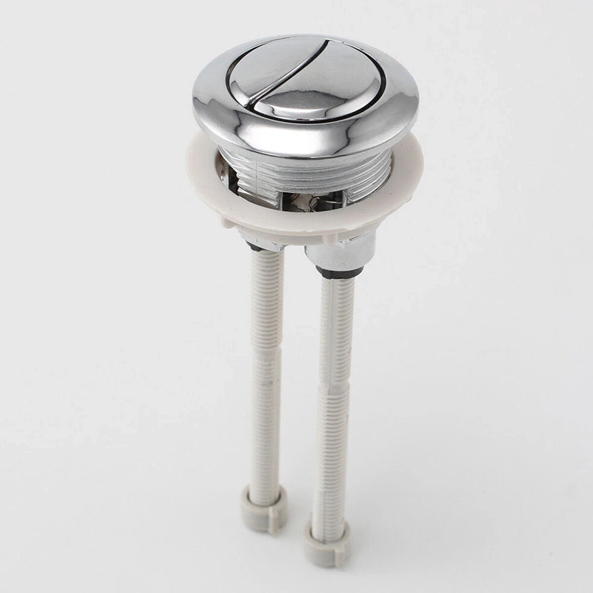 Toilet Tank Push Button Dual Flush Valve Round 38mm Water Saving Replacement 1PC