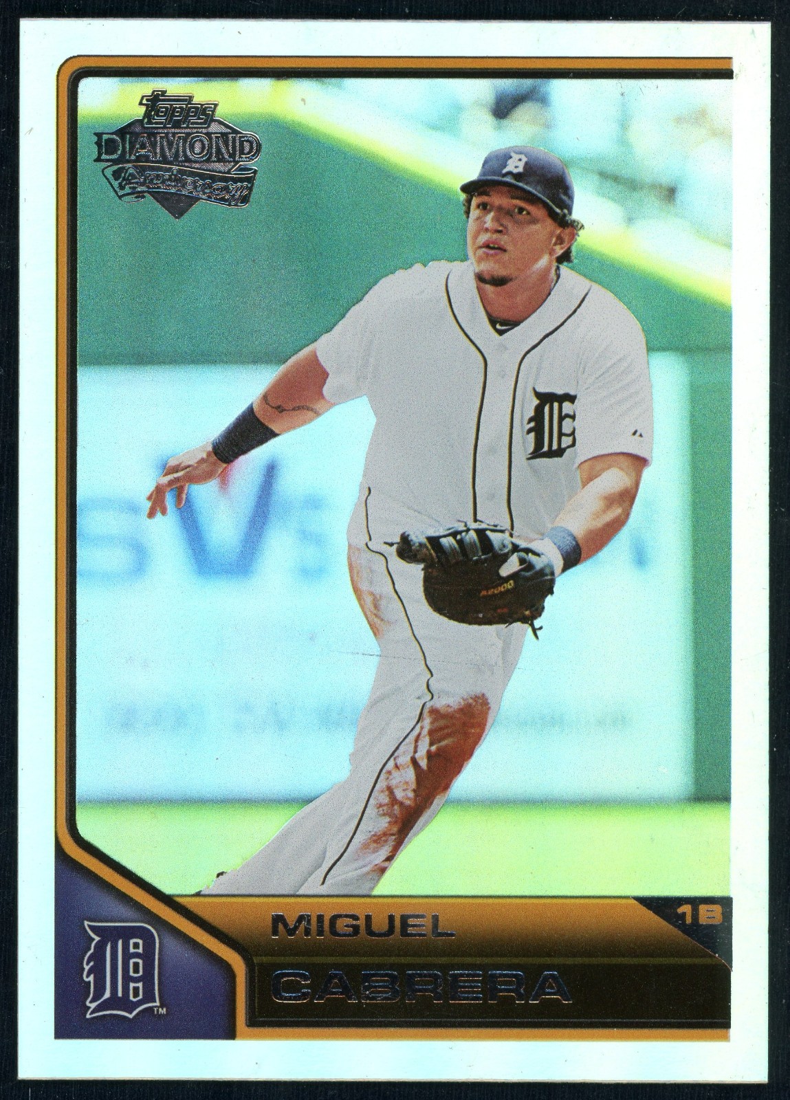 2011 Topps Lineage Diamond Anniversary Refractor Parallel #143 Miguel Cabrera