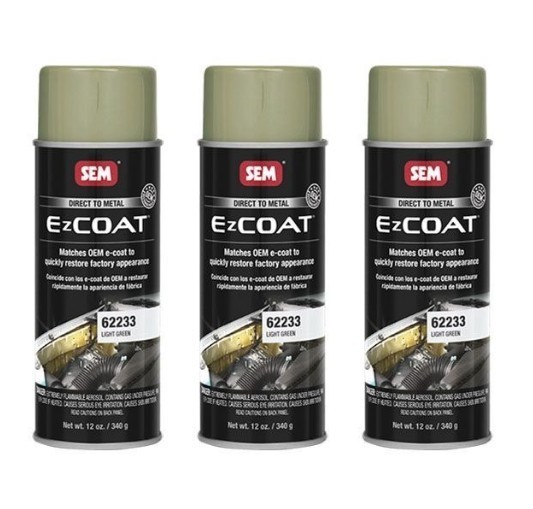 SEM 62233 EZ Coat Light Green Direct To Metal Spray (3 Pack) SEM 62233 EZ Coat Light Green Direct To Metal Spray (3 Pack)