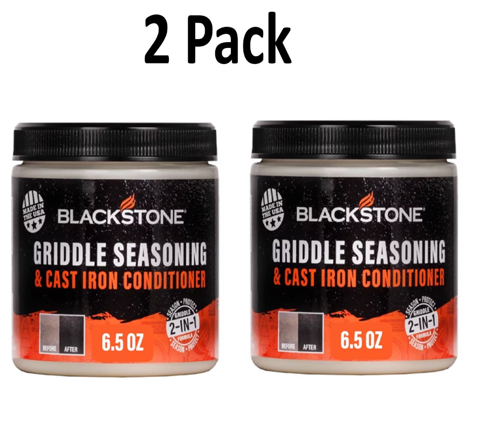 Blackstone Griddle Seasoning And Cast Iron Conditioner Well Protected 2-in-1 Blackstone Griddle Seasoning And Cast Iron Conditioner Well Protected 2-in-1