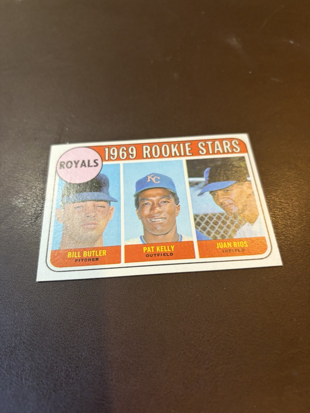 1969 Topps - High # Pat Kelly, Bill Butler, Juan Rios #619 (RC) 1969 Topps - High # Pat Kelly, Bill Butler, Juan Rios #619 (RC)