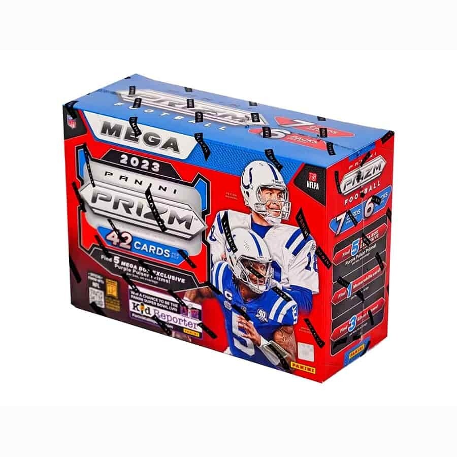 2023 Panini Prizm Football NPP Hobby Mega Box FACTORY SEALED NEW 23PAFPRZ-MBF 2023 Panini Prizm Football NPP Hobby Mega Box FACTORY SEALED NEW 23PAFPRZ-MBF