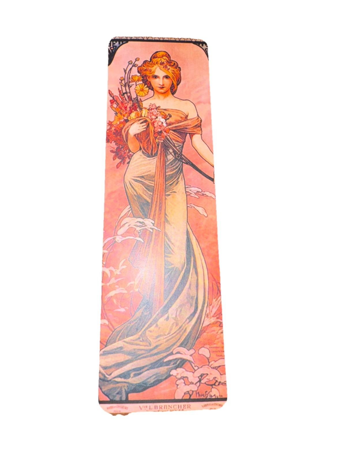 Alfons Maria Mucha Bookmarker Rare Book Lovers