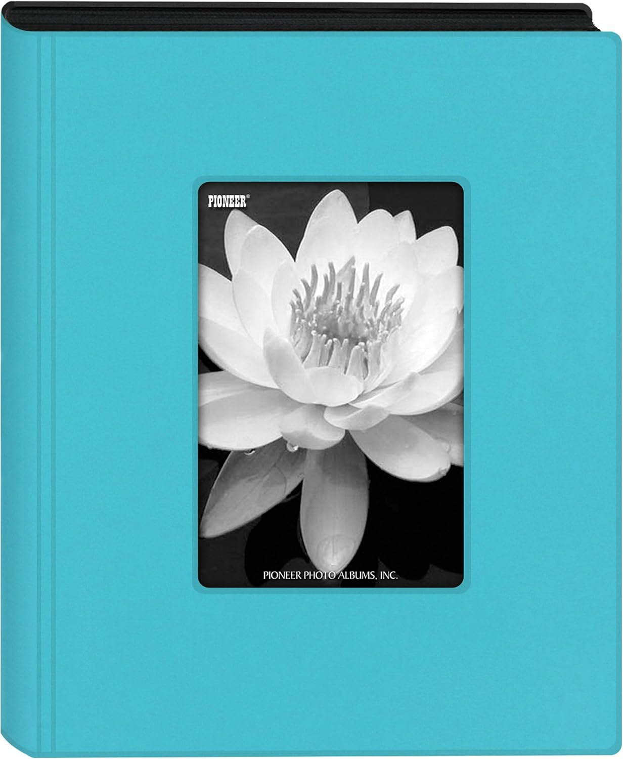 Pioneer Photo Albums - KZ-46/AQ KZ-46 Aqua Blue Mini Frame Cover Photo Album, 4