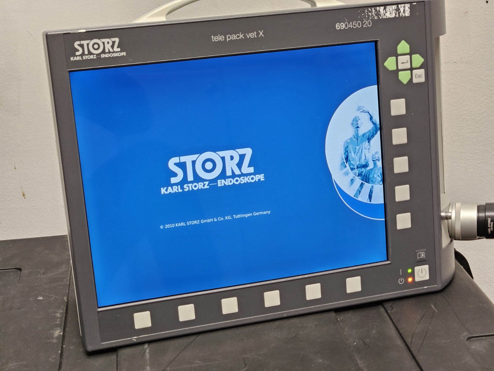 Karl Storz Tele Pack Vet X Endoscopy Unit 690450 20 - Tested & Working