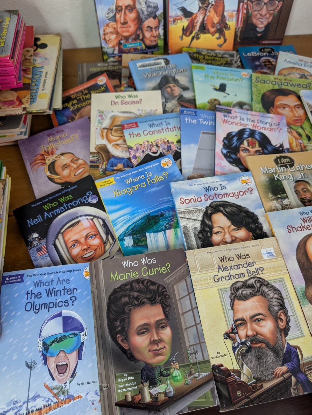 WhoIQ Book Lot of 28 Who Is/Was Paperbacks -Educational Books WhoIQ Book Lot of 28 Who Is/Was Paperbacks -Educational Books