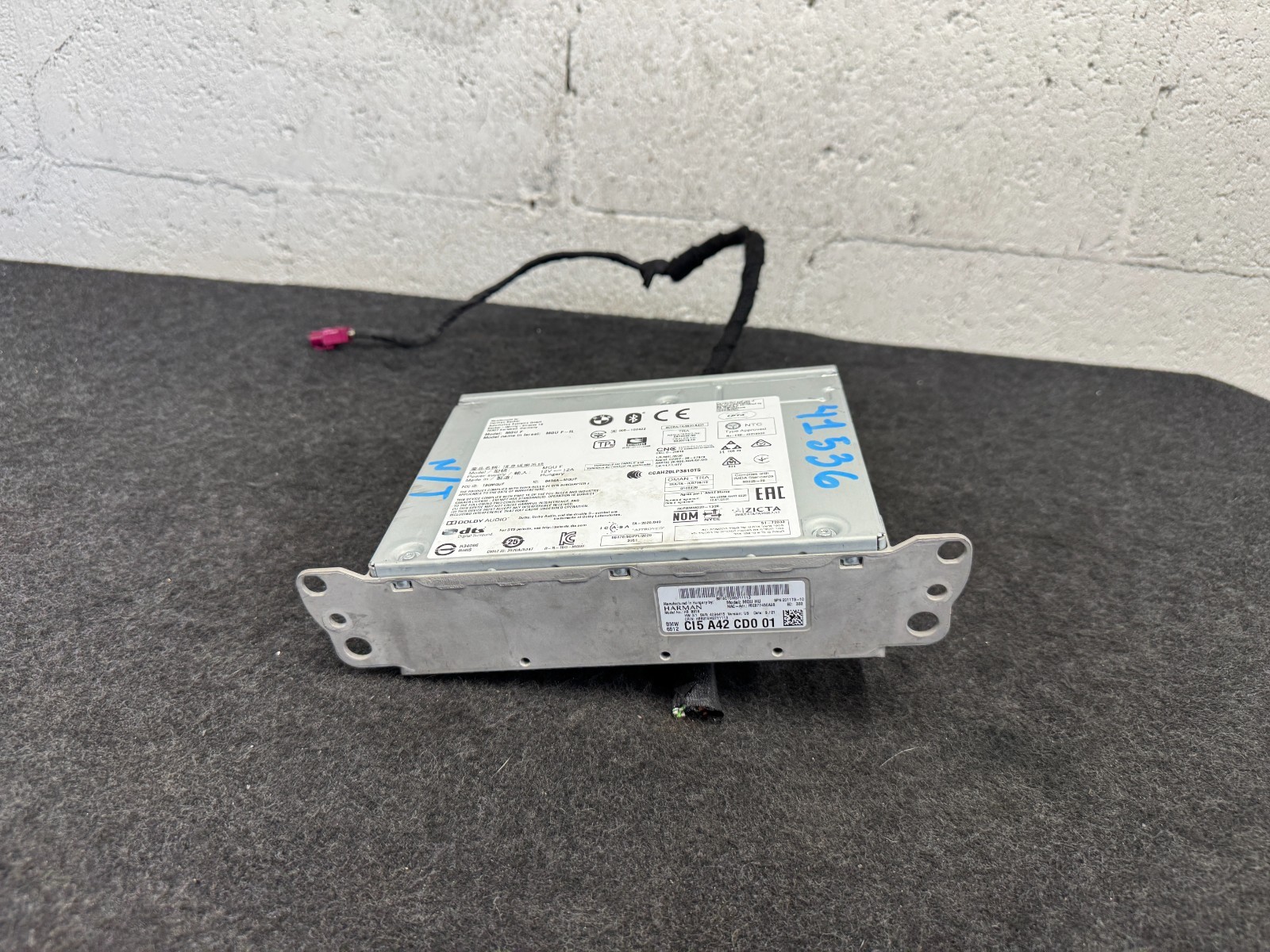 20-25 BMW G05 X5 M440i 330i 228i X4 MGU HU Radio Receiver Control Head Unit OEM 20-25 BMW G05 X5 M440i 330i 228i X4 MGU HU Radio Receiver Control Head Unit OEM