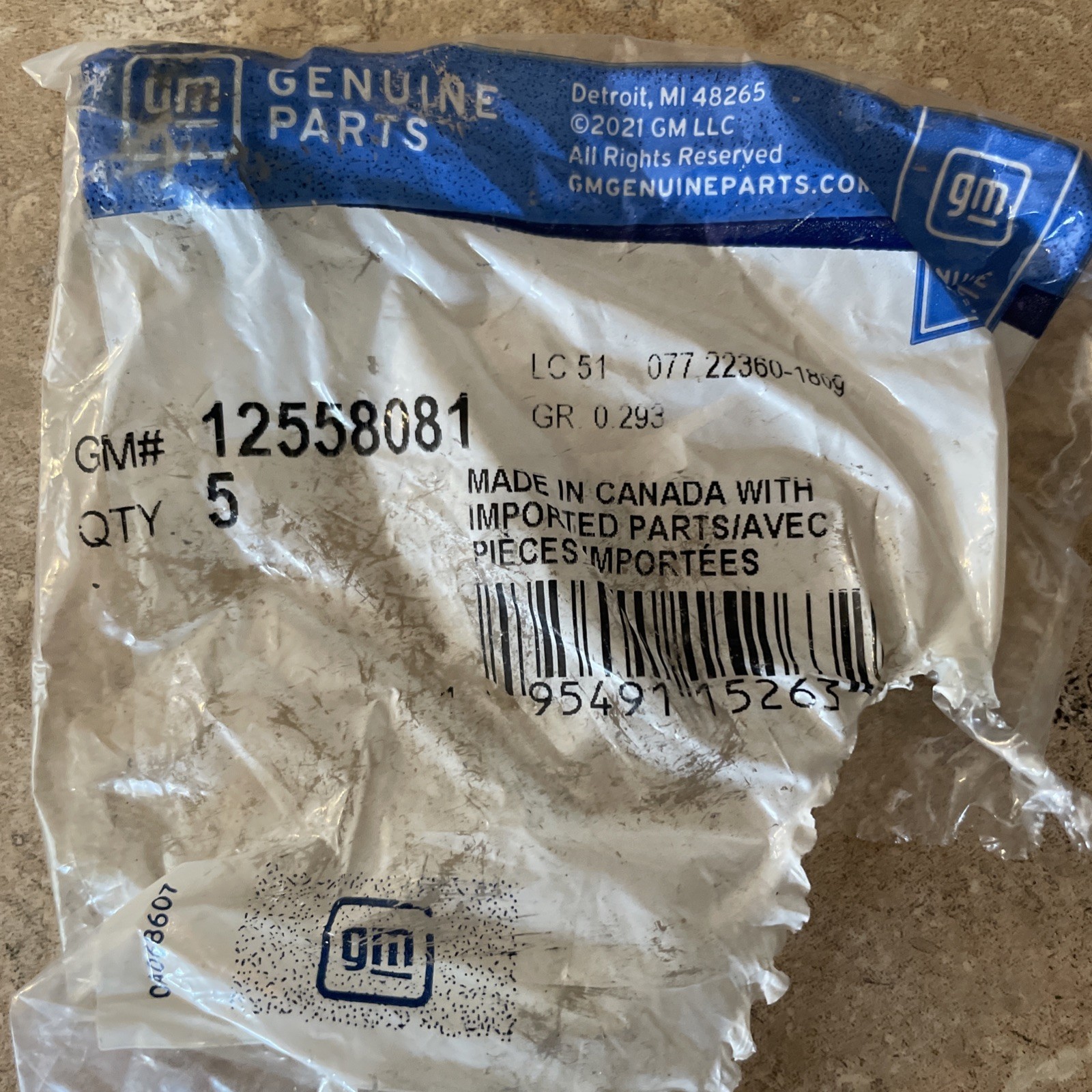 8.1 / 496 BB Chevy Gen 7 -Head Align Pin GM # 12558081 8.1 / 496 BB Chevy Gen 7 -Head Align Pin GM # 12558081