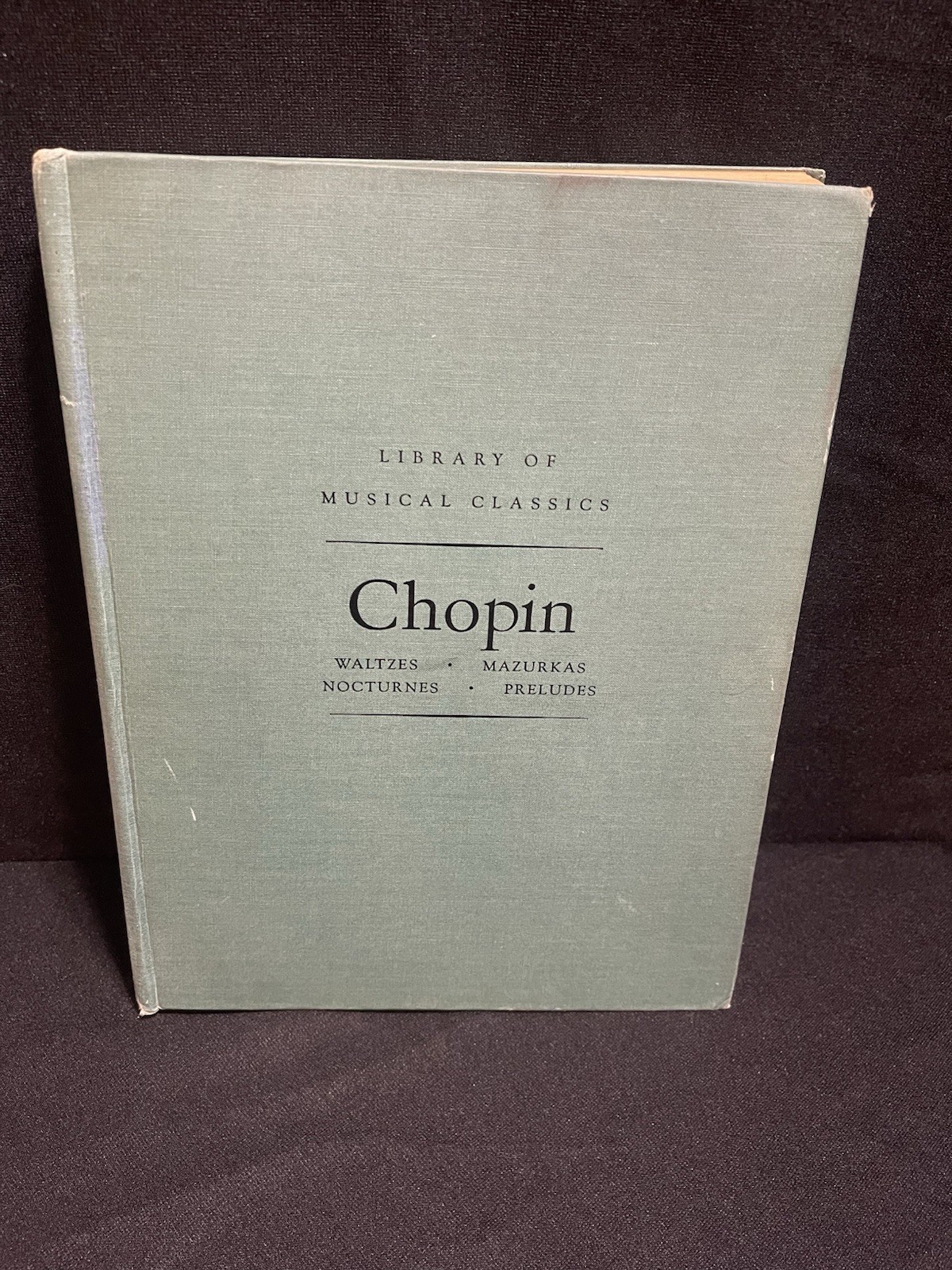Frederic Chopin Piano Compositions G. Schirmer Inc. Library Of Musical Classics