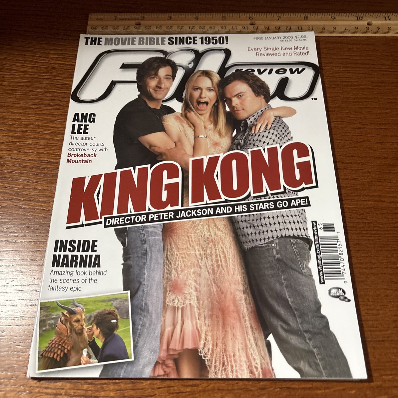 VTG 2006 Film Review Magazine 665: King Kong Peter Jackson Chronicles of Narnia