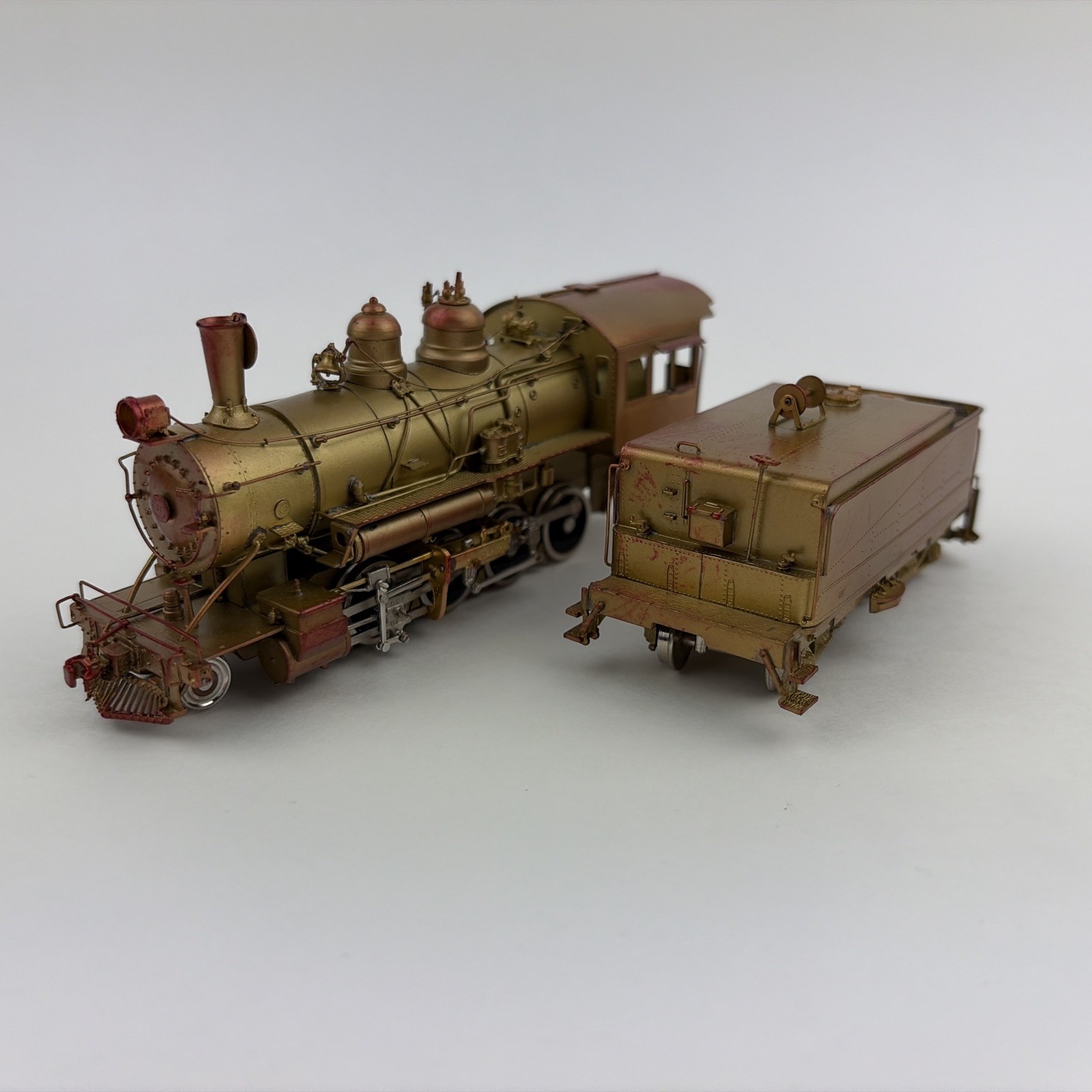 Westside Model Co, Sierra #22,Brass Engine & Tender- Steam Locomotive 2-8-0