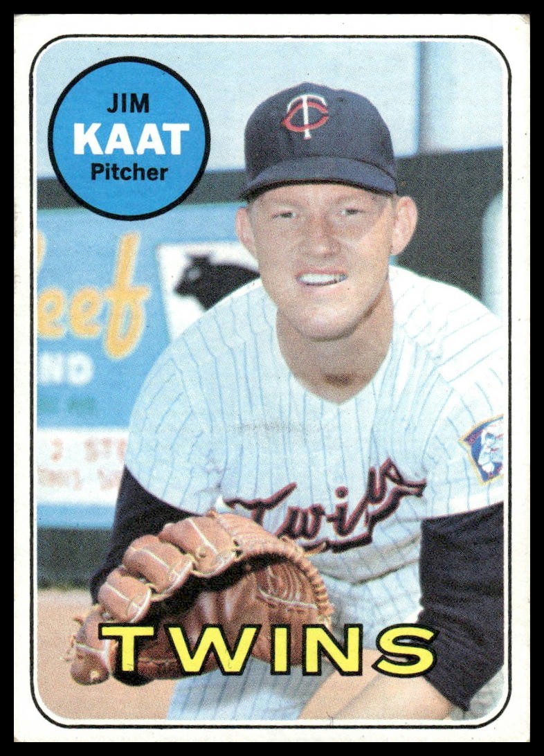 1969 Topps #290 Jim Kaat