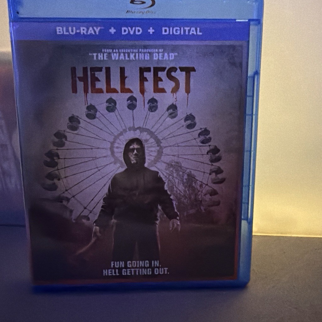 Lionsgate Hell Fest Blu-ray + DVD + Digital w/ Digital Copy Blu-ray Case Lionsgate Hell Fest Blu-ray + DVD + Digital w/ Digital Copy Blu-ray Case