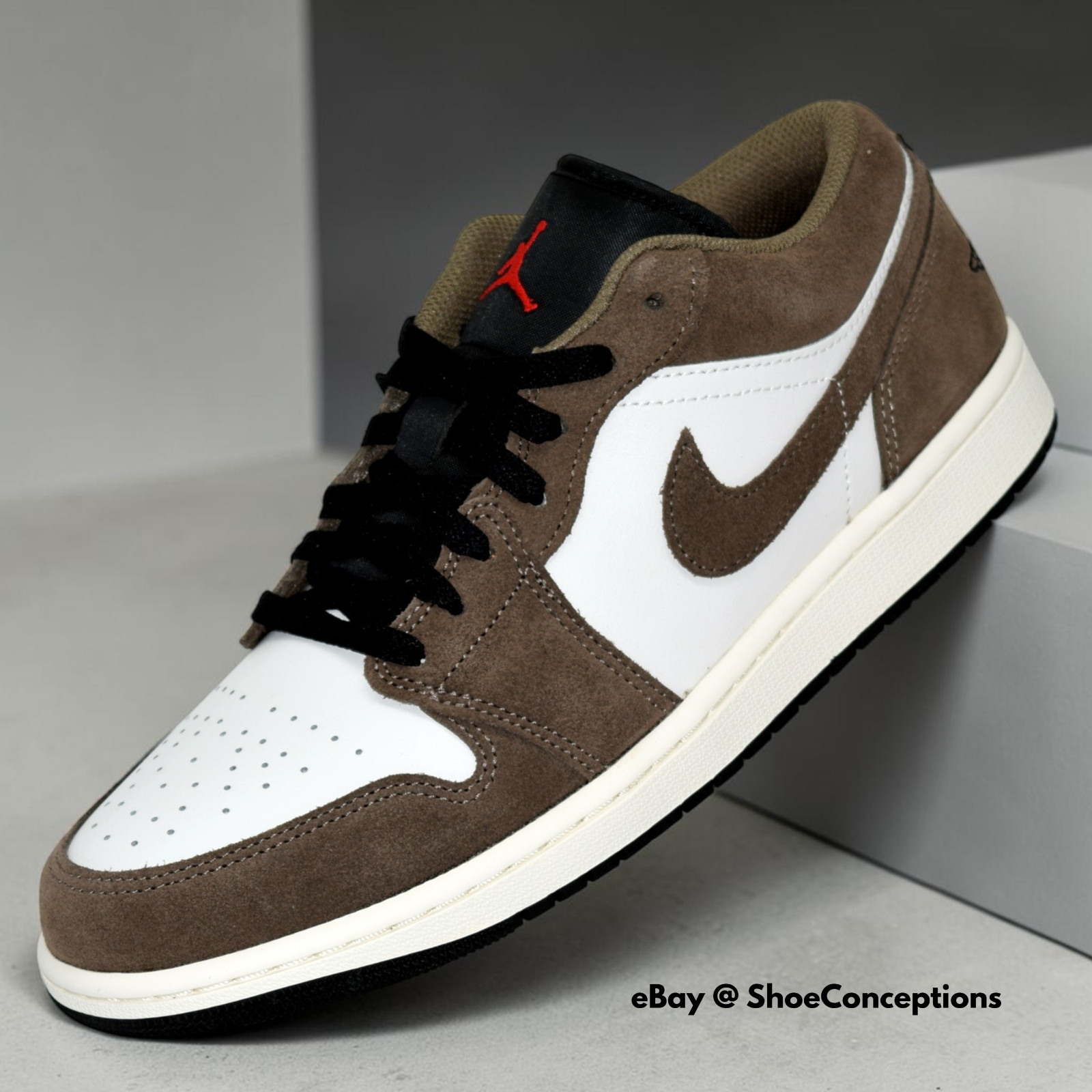 Nike Air Jordan 1 Low Palomino Black Phantom Sail 553558-200 Men\'s Sizes NEW Nike Air Jordan 1 Low Palomino Black Phantom Sail 553558-200 Men\'s Sizes NEW
